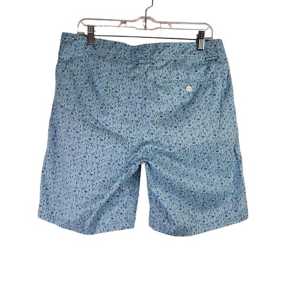 Bonobos Men's Swim Shorts Size 32 X 9 Blue Novelty Umbrella Print Board Surf - Picture 3 of 11